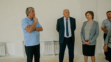 Рабочая поездка С.И.Грачева в западное Оренбуржье